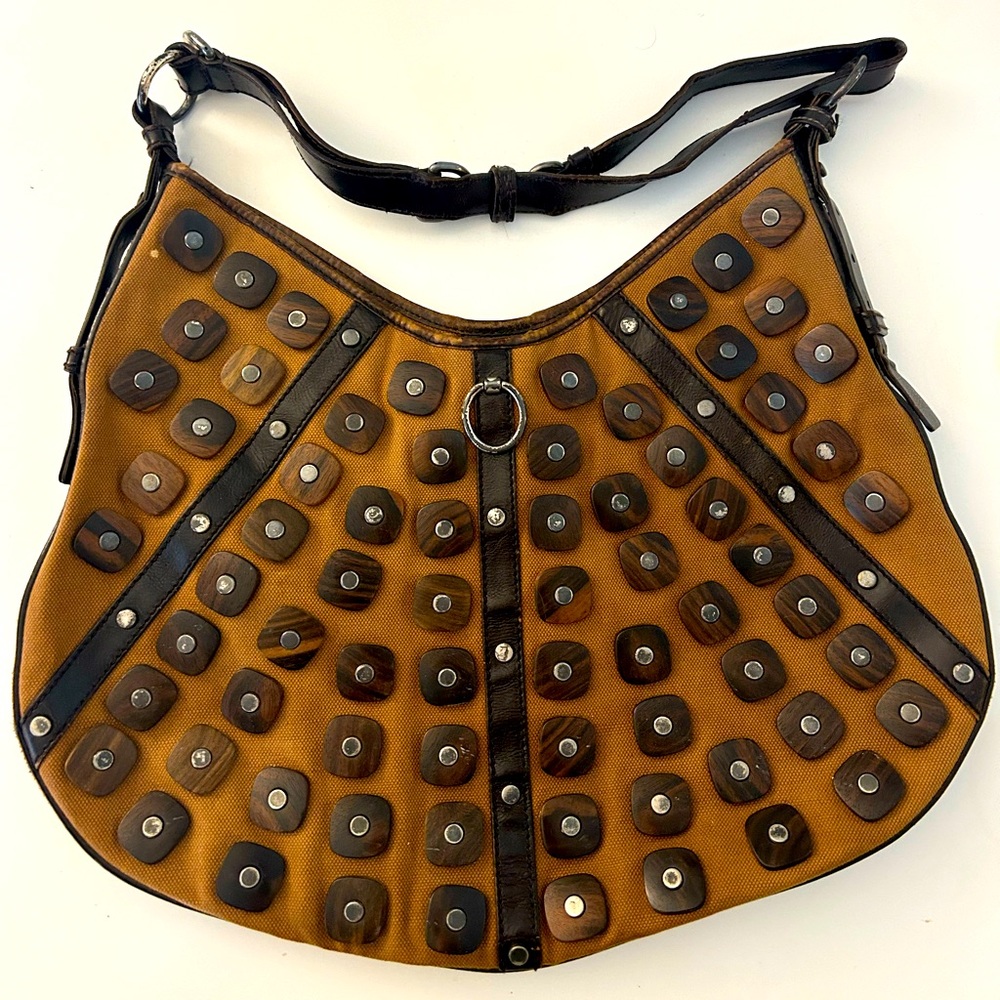 YSL yves saint Laurent vintage Montbasa shoulder bag, used